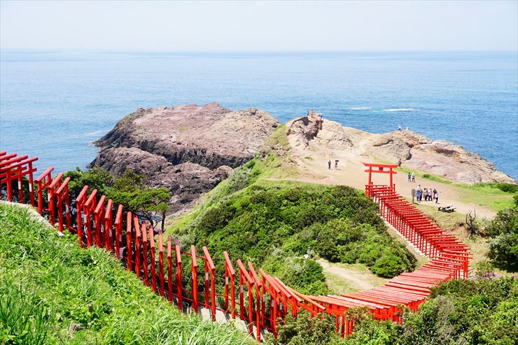 長門湯本温泉　元乃隅稲成神社　鳥居