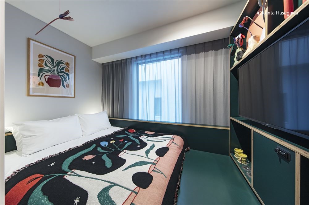 all day place shibuya.　From the minds of the curation team “KIAN,” feel the vibrant energy in the Styling Room over your stay.